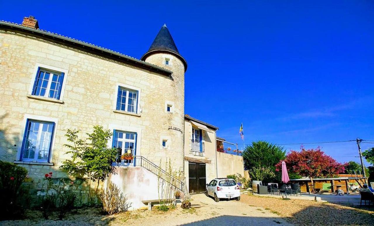 לינה וארוחת בוקר Beaumont  Manoir Le Cristal " Les Entrees Du Futuroscope A Petit Prix מראה חיצוני תמונה